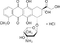 柔紅霉素結(jié)構(gòu)式