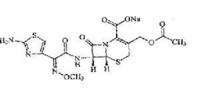 注射用頭孢噻肟鈉結構式