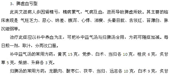 治療艾滋病的三種中醫(yī)藥方以及治療艾滋病的方法