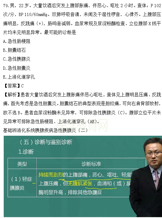 急性胰腺炎