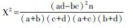 四格表資料χ2檢驗(yàn)的專(zhuān)用公式 