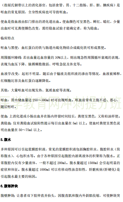 2019年臨床執(zhí)業(yè)醫(yī)師“實踐綜合”歷年必考的14個知識點梳理！