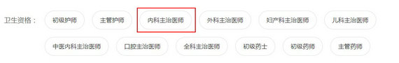 2020內(nèi)科主治醫(yī)師考試報名條件