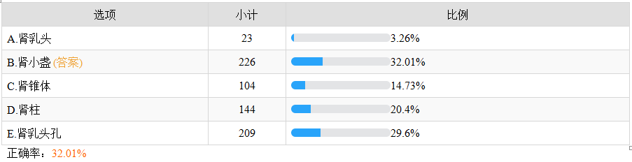 腎實(shí)質(zhì)的結(jié)構(gòu)不包括