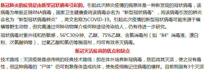 新冠肺炎病毒滅活途徑有哪些？新冠滅活疫苗的優(yōu)缺點是？