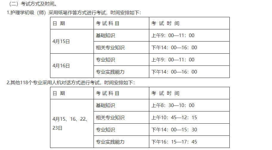 考試時(shí)間