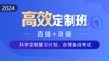 執(zhí)業(yè)藥師[高效定制班]2024